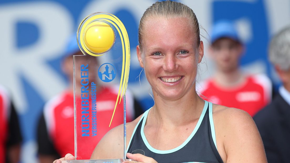 Kiki Bertens wint WTA- toernooi Nürnberg