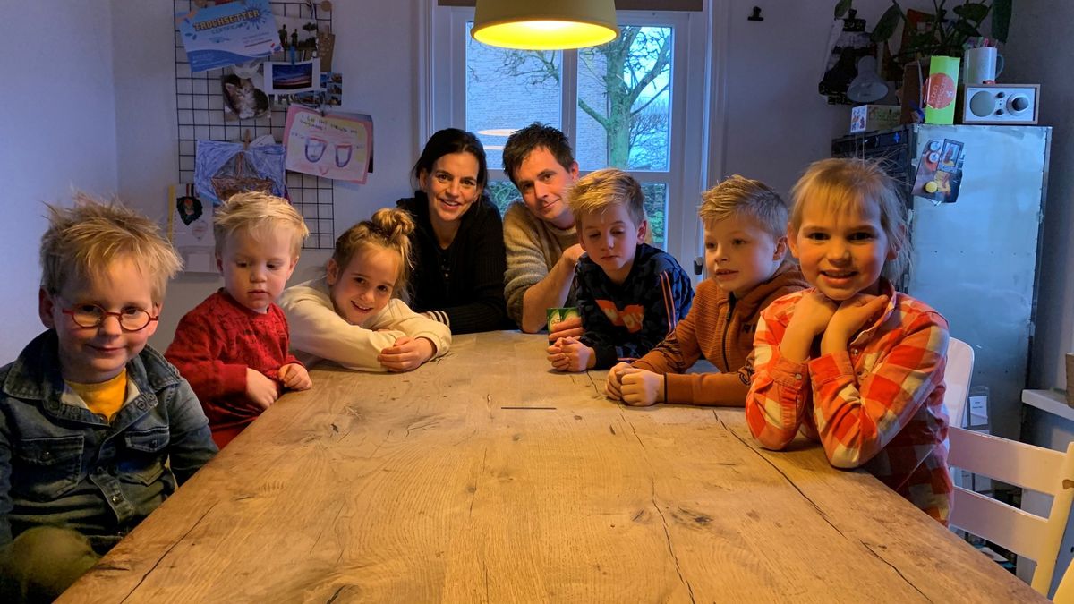 In lockdown met een groot gezin: 