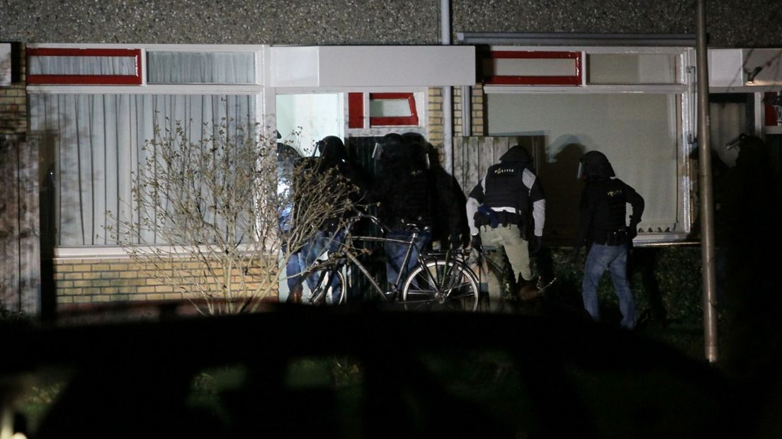 Politie-inzet bij de gijzeling in januari