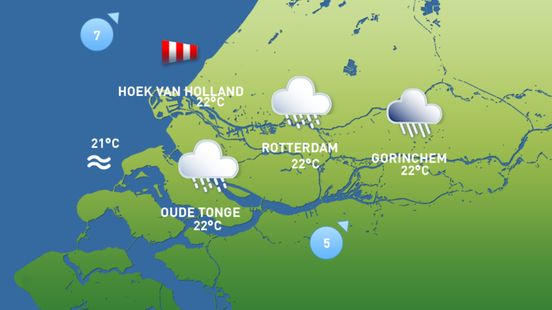 Het weer: onstuimige ochtend Home