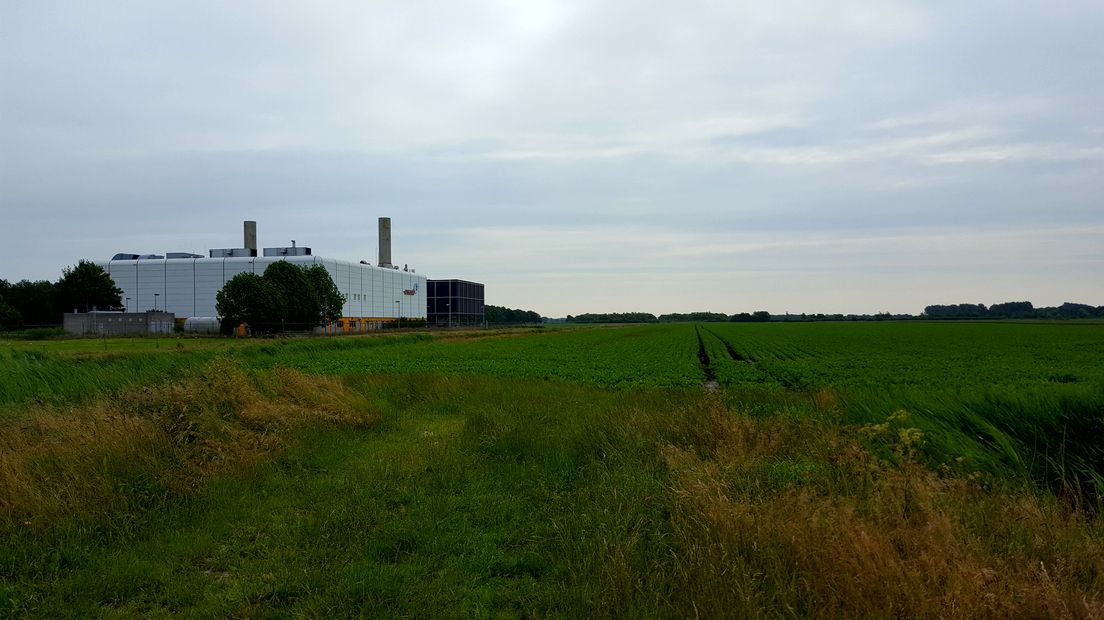 De energiecentrale van Essent in Klazienaveen (Rechten: RTV Drenthe/Steven Stegen)
