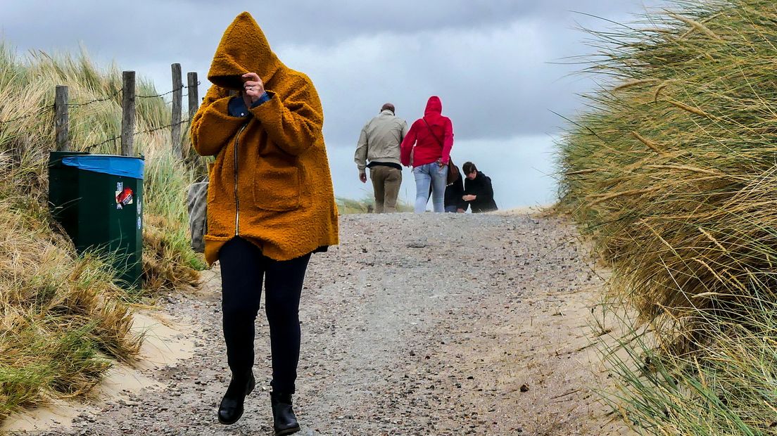 Omgewaaide strandhokjes en omvergeblazen terrassen: zo raasde storm Francis over Zeeland