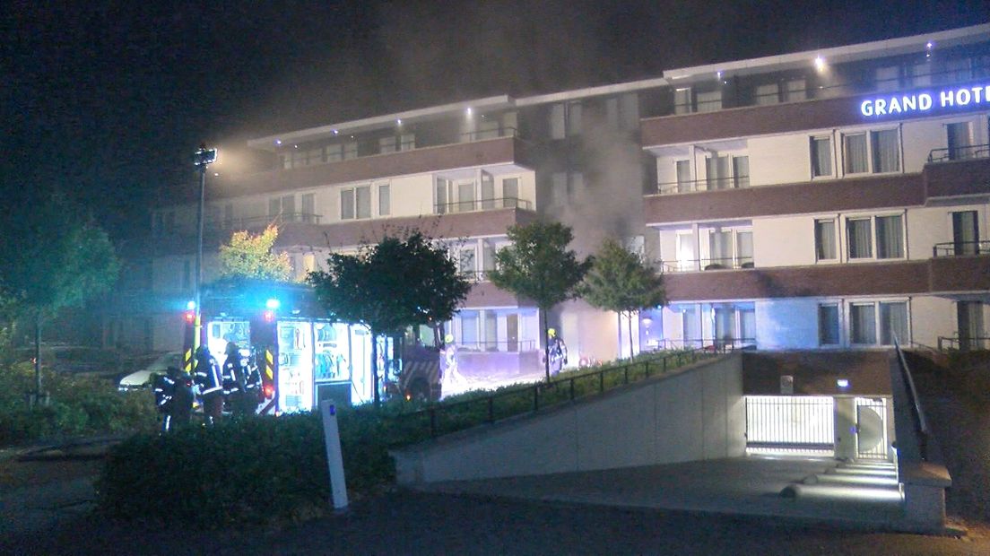 Brand verwoest saunagedeelte in hotel De Kemperduinen