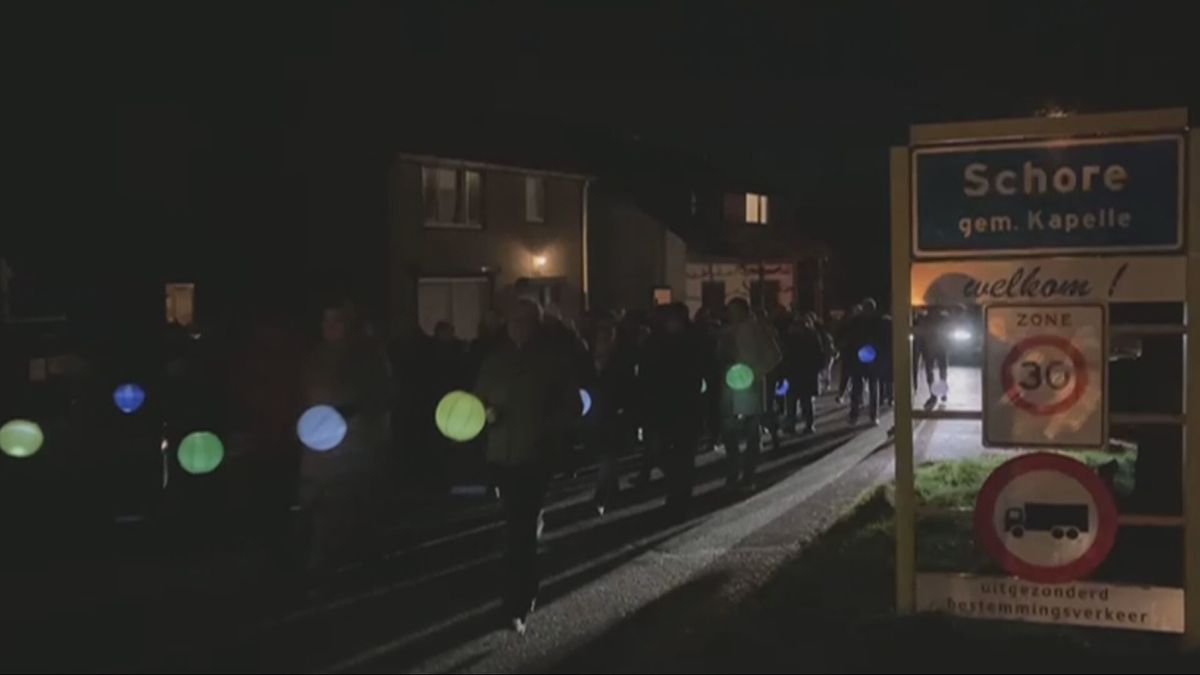 Achter de muziek aan door de polder: Kapelse nieuwjaarswandeling in en rond Schore
