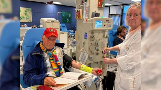 Terry (69) viert zijn 500e donatie aan de bloedbank: 'Elke donatie is ook een gift aan mezelf'