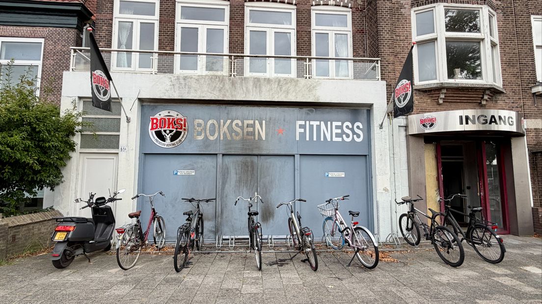 Boksschool aan de Hoge Rijndijk in Leiden