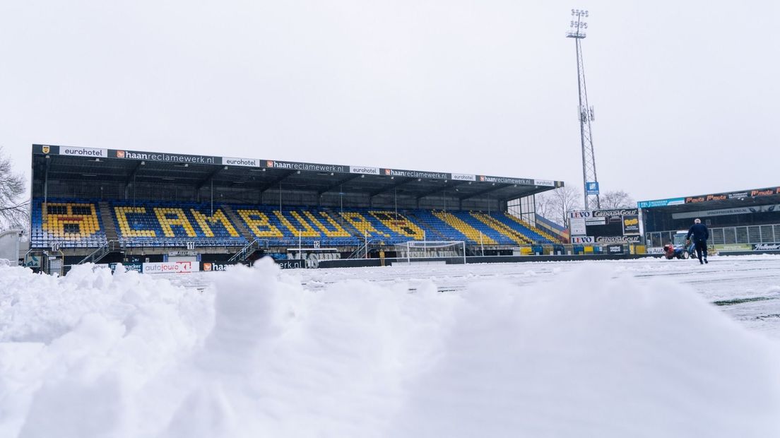 It fjild fan SC Cambuur wurdt sniefrij makke