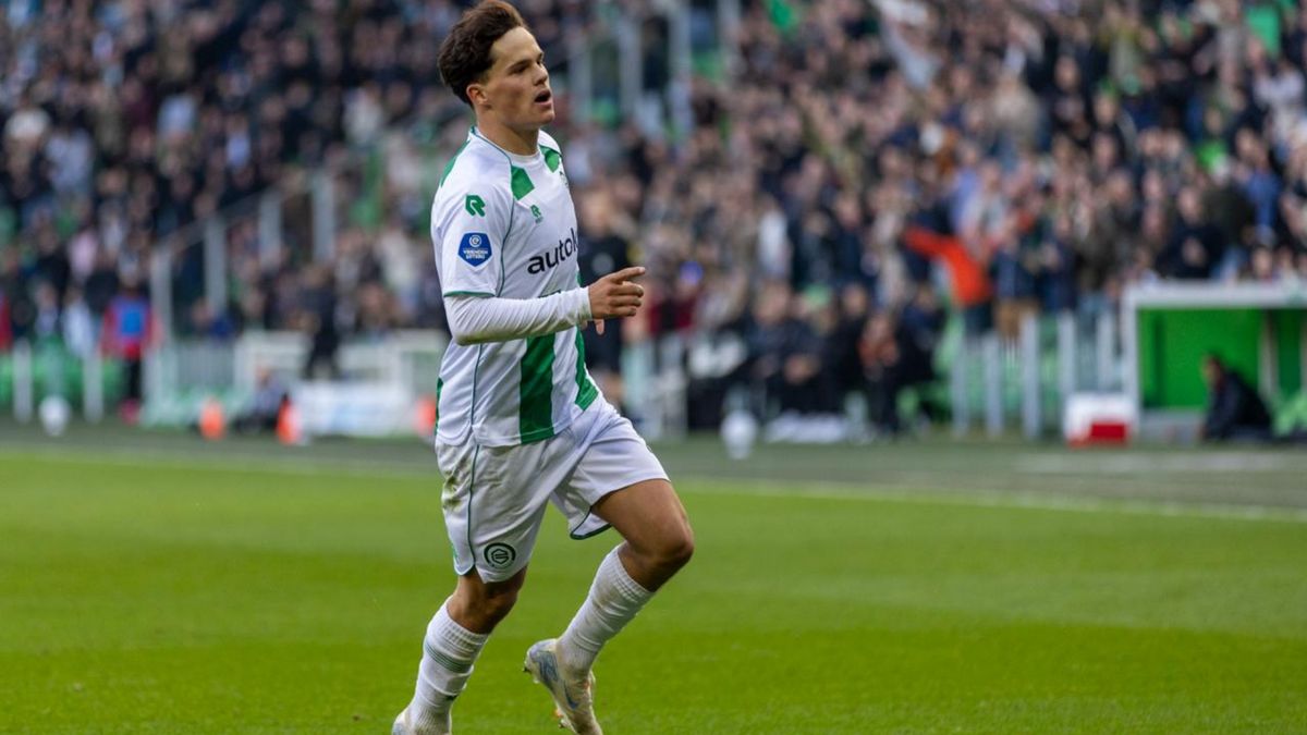 Thom van Bergen schiet FC Groningen naar 2-0 na aanval uit het boekje