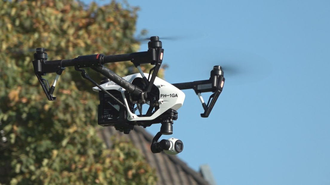 Drones brengen verkeersplein in kaart