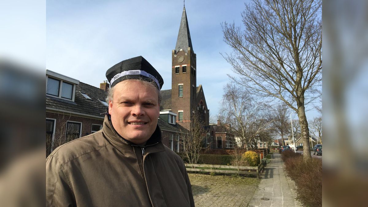 Dominee Westra houdt laatste kerkdienst in Lollum