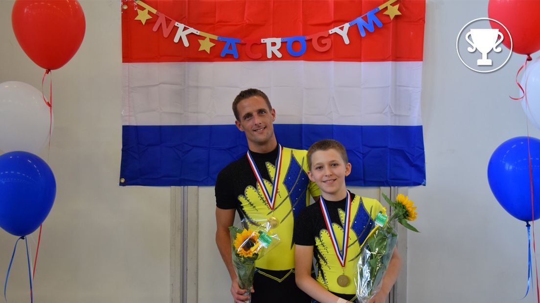René Visser en Liam Saanen werden Nederlands Kampioen bij de heren