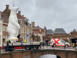 De Pissende IJsbeer zette Amersfoort wereldwijd op de kaart maar is definitief vertrokken