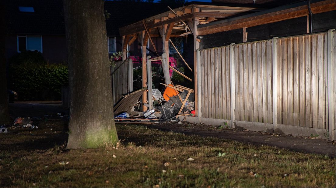 Explosie in Schalkhaar zorgt voor ravage