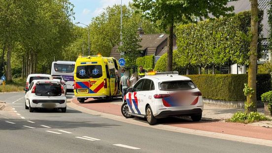 Een persoon gewond bij fietsongeluk