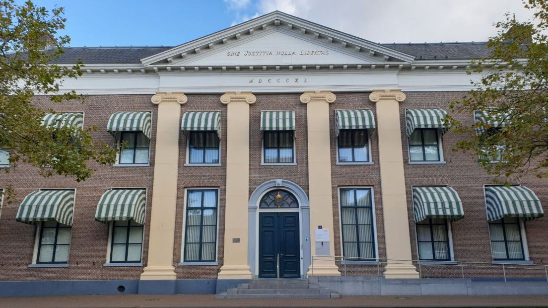 De rechtbank in Assen (Rechten: RTV Drenthe)