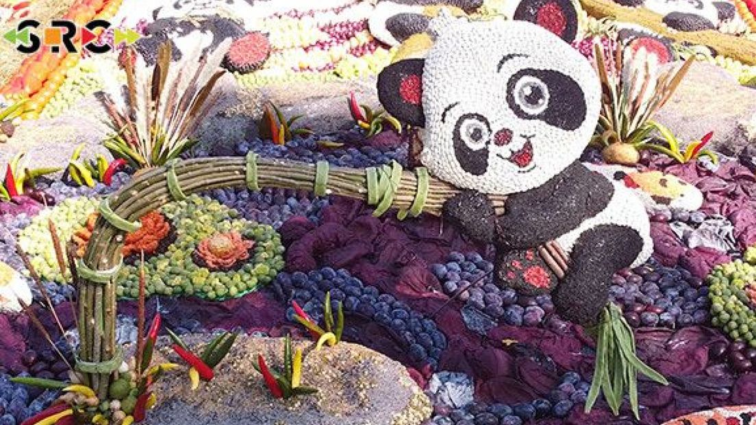 Fruitmozaiek ‘PandAmie' wint eerste prijs