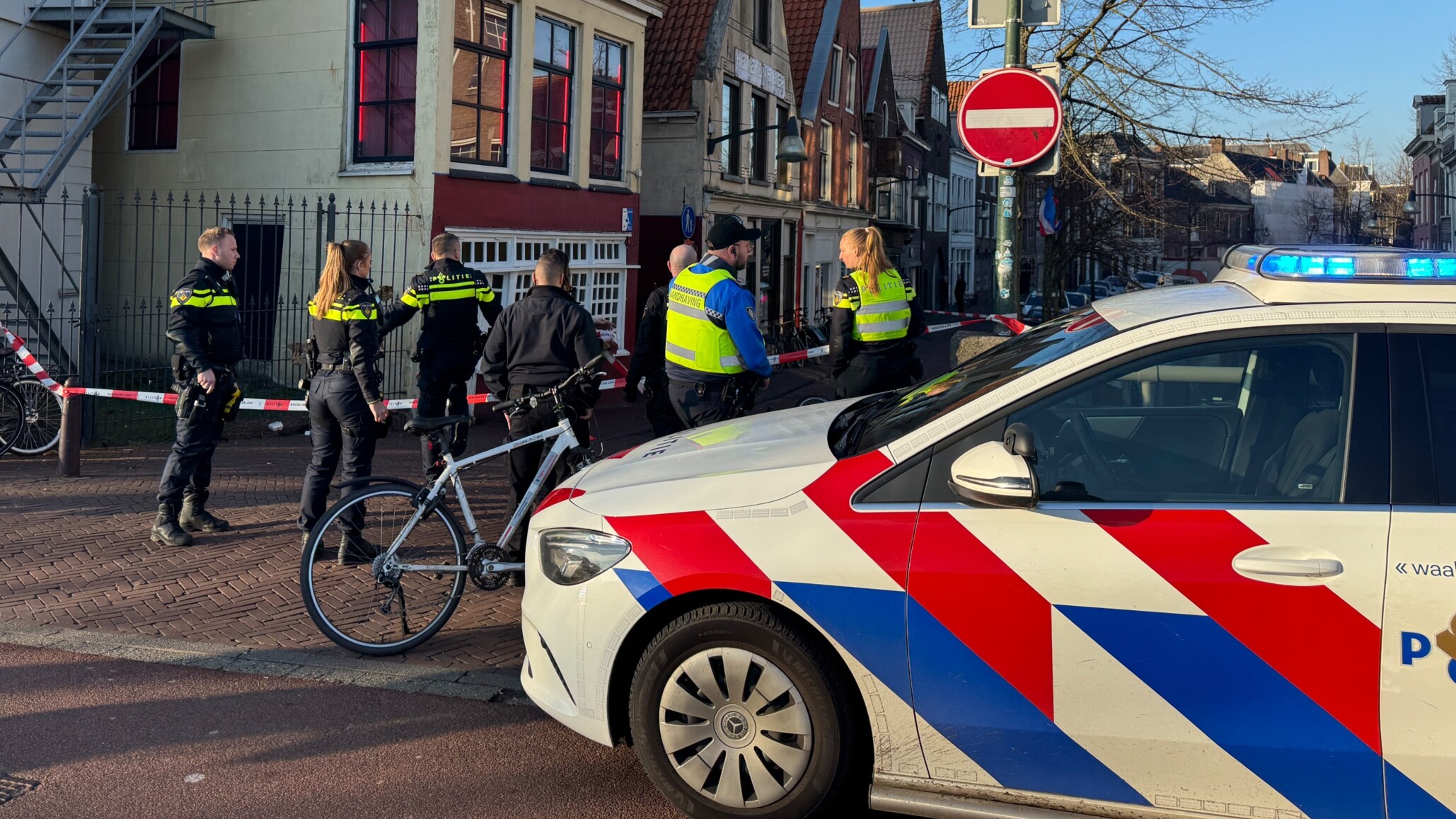 De Weaze is afgezet door de politie