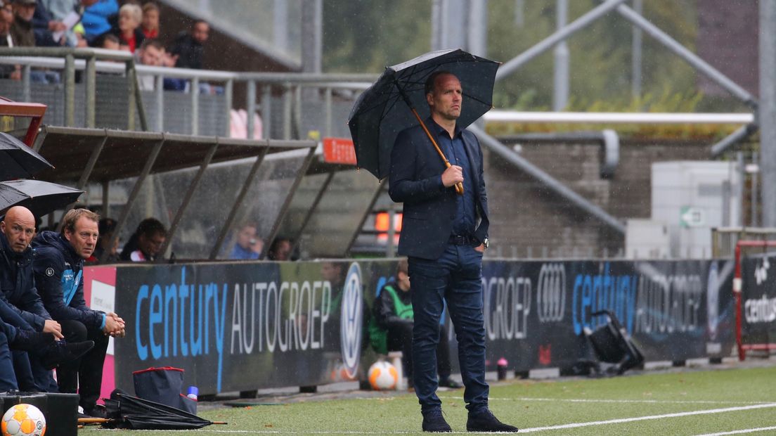 FC Emmen-trainer Dick Lukkien (Rechten: Gerrit Rijkens)