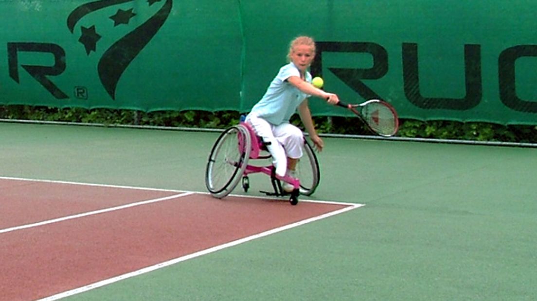 Tennistalent Diede de Groot uit Oudewater