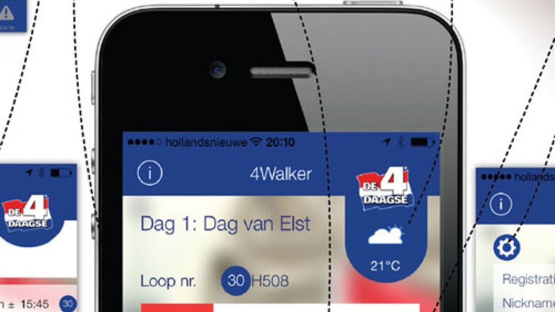 Betaalde app Vierdaagse doet het weer na klachten