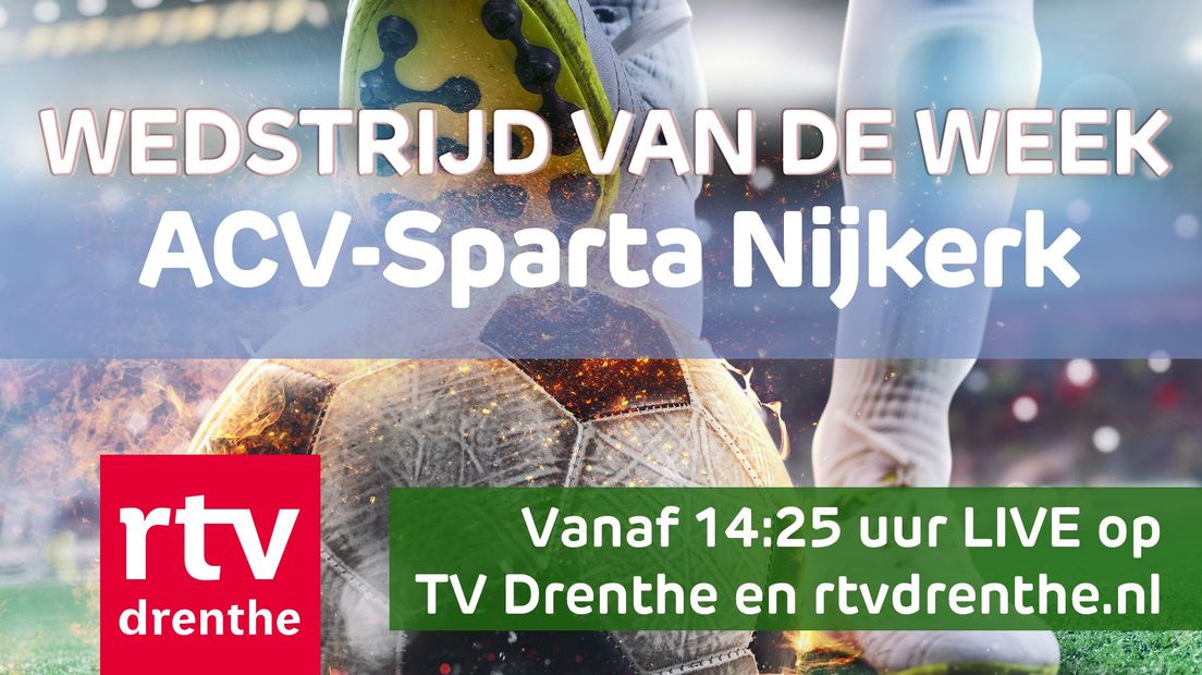 Wedstrijd van de Week: ACV - Sparta Nijkerk