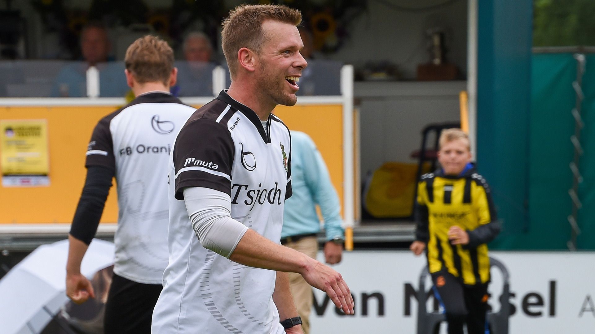 Hylke Bruinsma keatste snein yn Arum foar it earst mei Bergsma