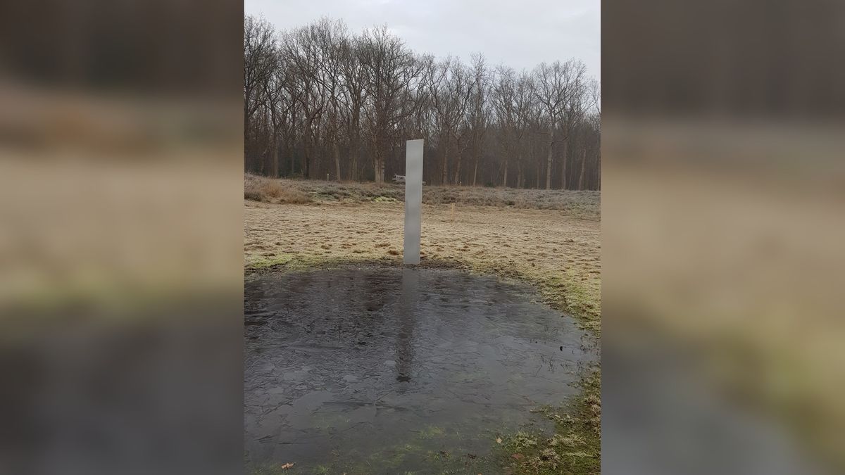 Mysterieuze monolyt al weer verdwenen: 