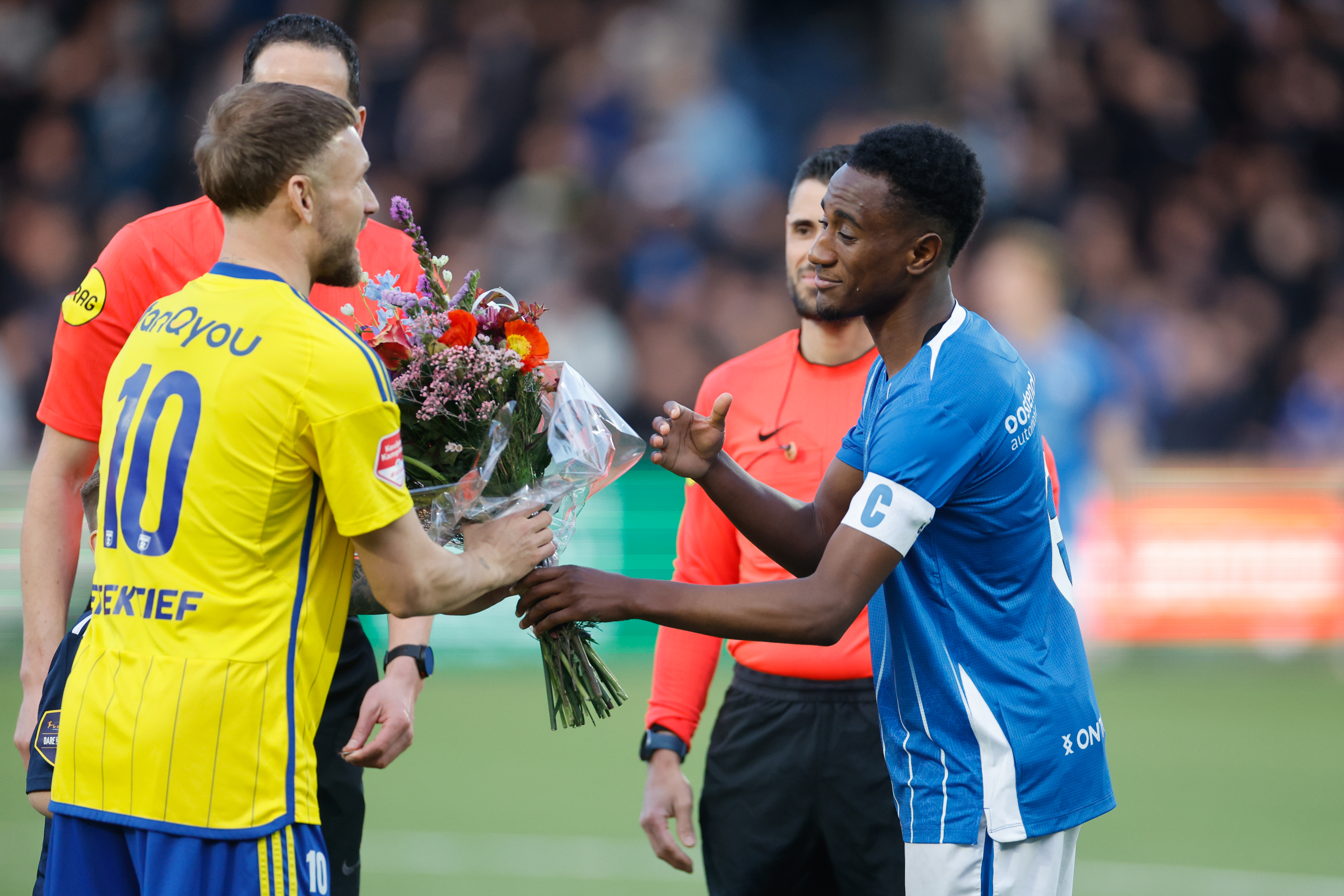 Mark Diemers krijt de blommen