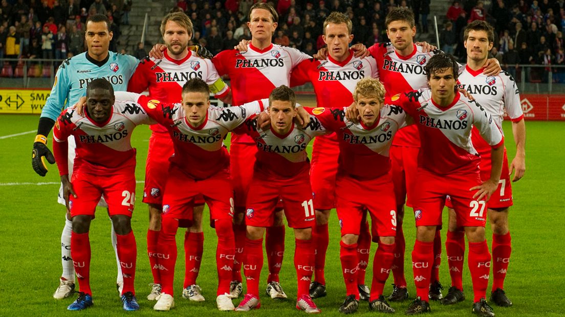 Met dit team trad FC Utrecht in succesjaar 2010 aan tegen Steaua Boekarest.