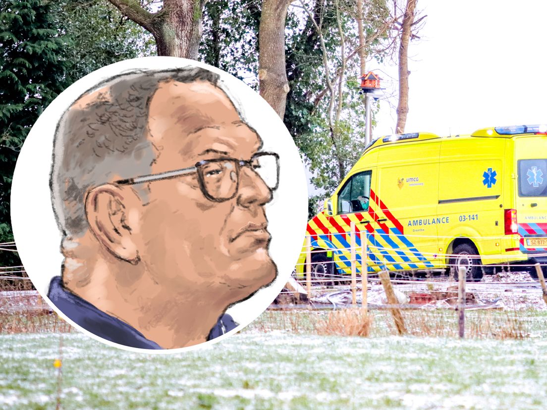 'Kil en moedwillig': Opnieuw levenslang geëist tegen Richard K. uit Weiteveen voor dubbele moord