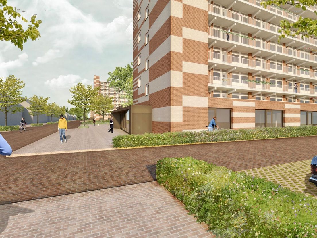 Artist impression flat Vlaardingen