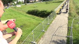 Motoren op weg naar het TT Circuit