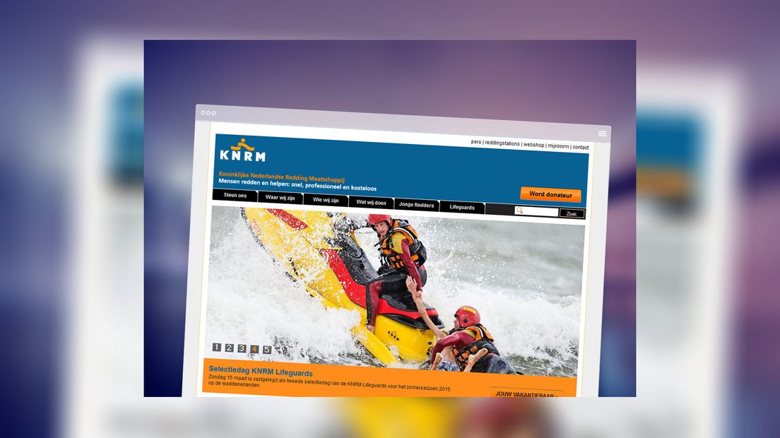 Website KNRM