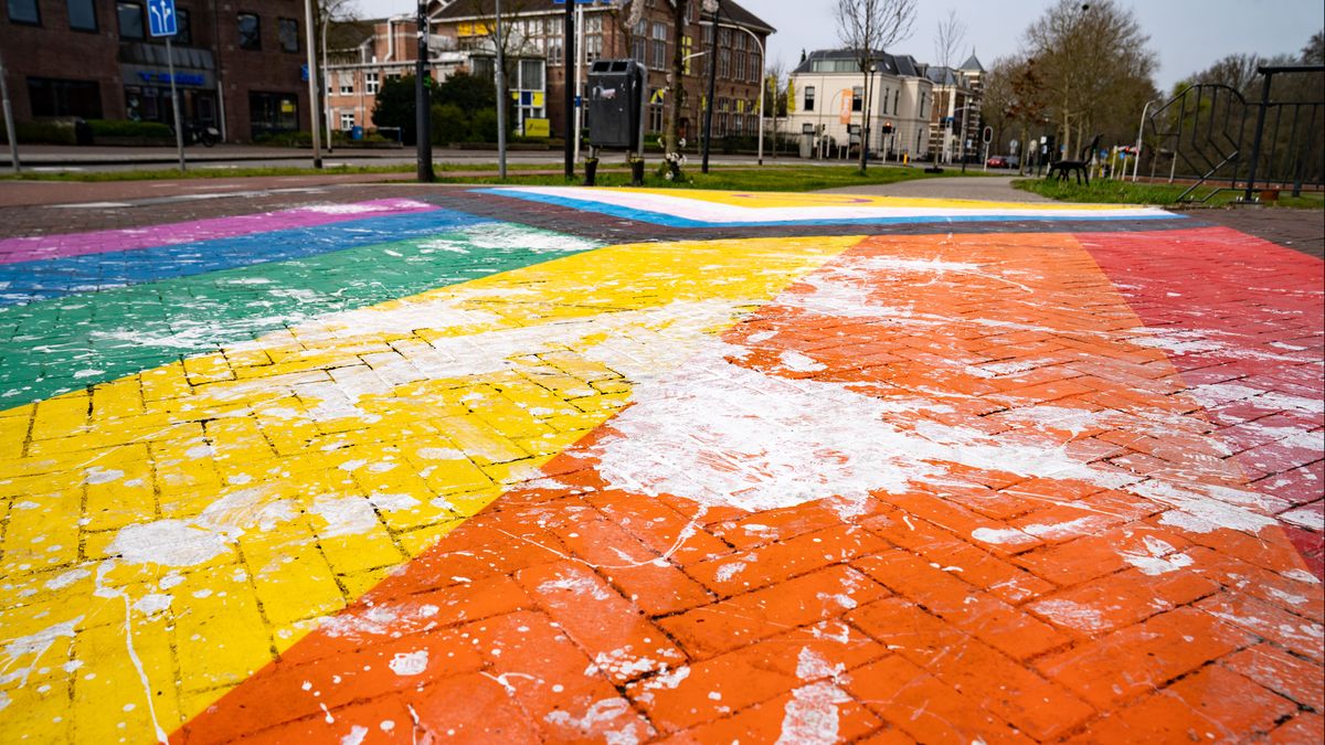 Regenboogpad Deventer al drie keer beklad: zijn andere steden ook doelwit?