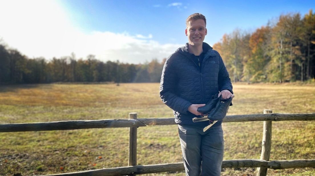 Jeroen Steenbergen kan niet wachten om het ijs weer op te gaan