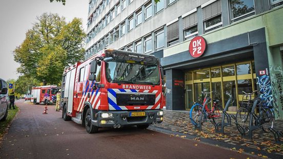 Grote schade na brand in school, studenten naar ziekenhuis