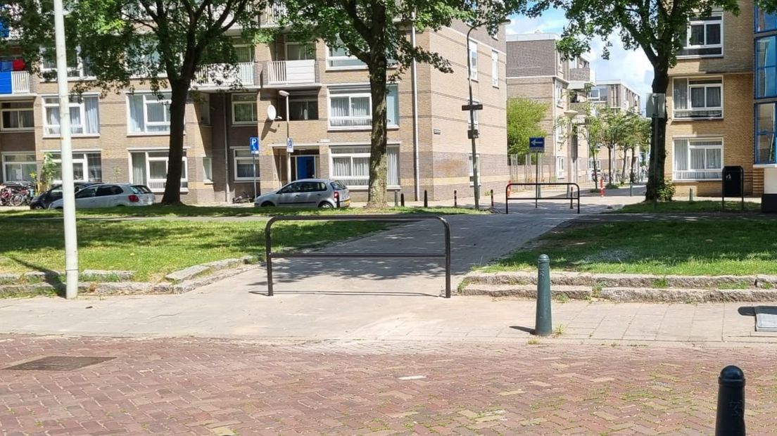 De hekken van de foto zijn inmiddels verdwenen