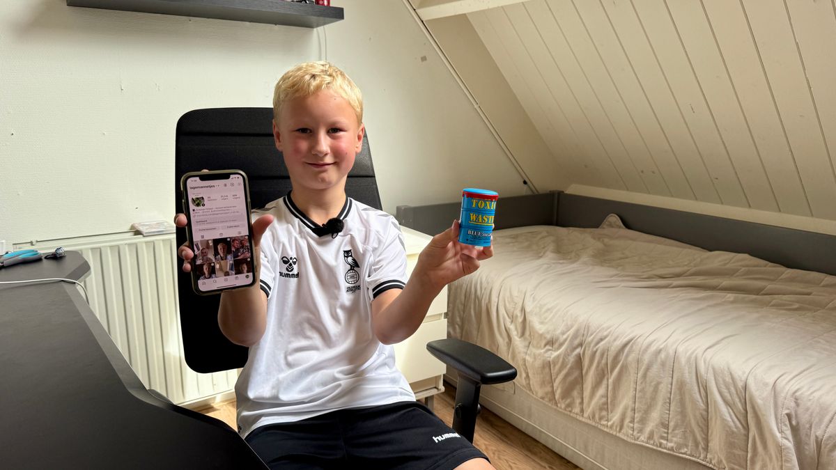 Dex (10) krijgt online haters maar gaat door met zijn eetfilmpjes: 'Ik trek me er niks van aan'