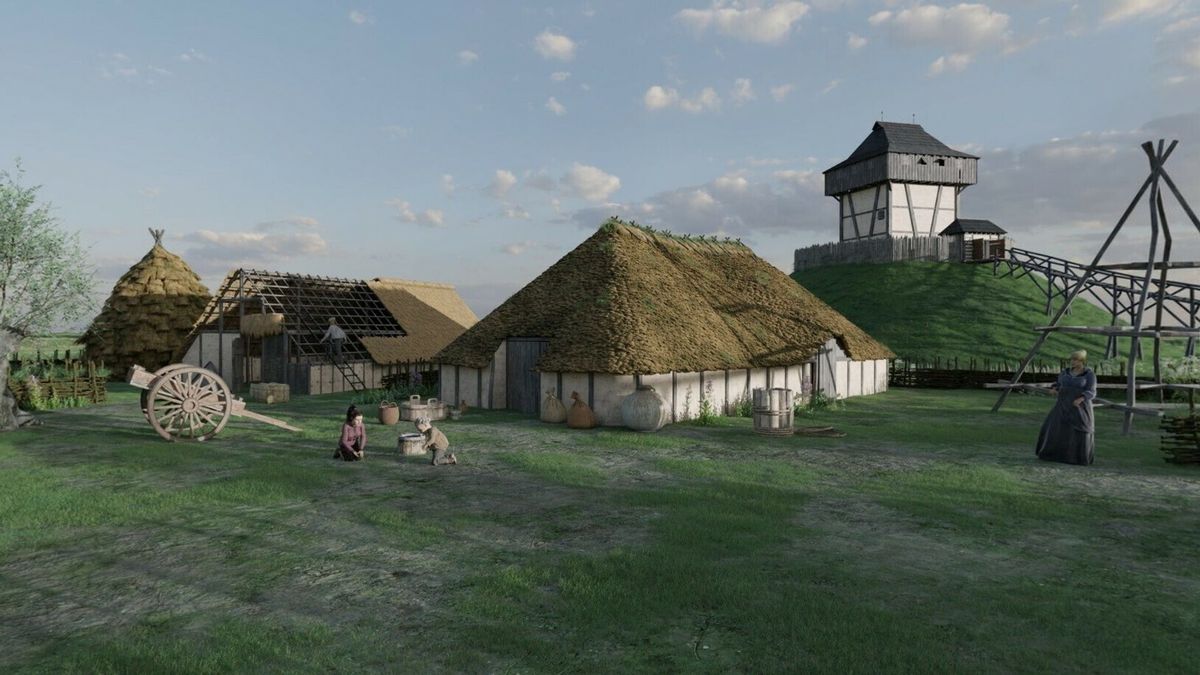 Je kunt nu wandelen door het Wemeldinge van meer dan duizend jaar geleden