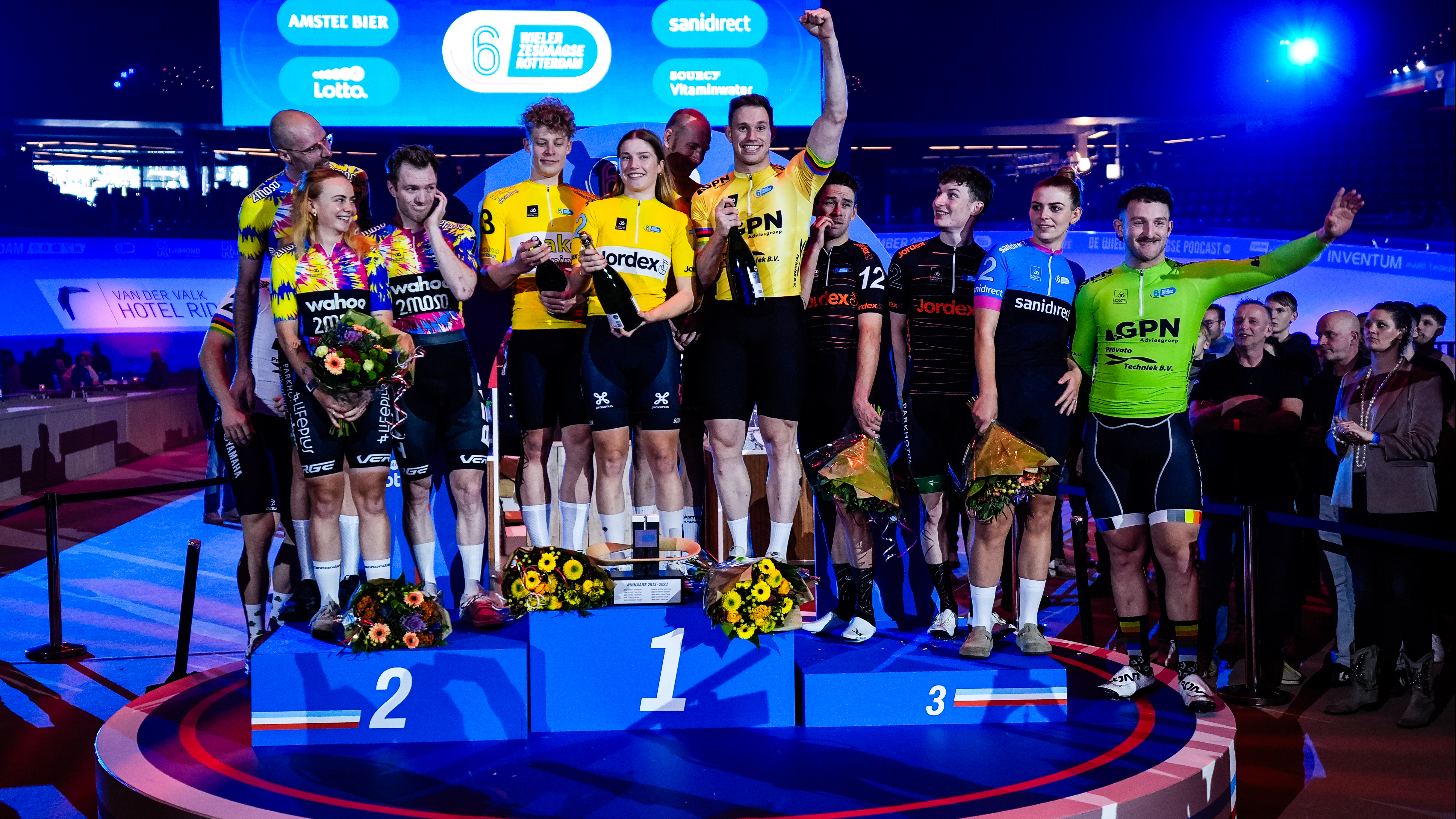 De winnaars van de Wielerzesdaagse 2024