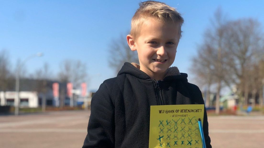 Jayson Poede heeft al 38 beren gevonden in Nieuw Weerdinge