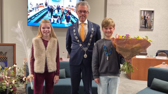 Hugo (10) is de nieuwe kinderburgemeester van Ermelo