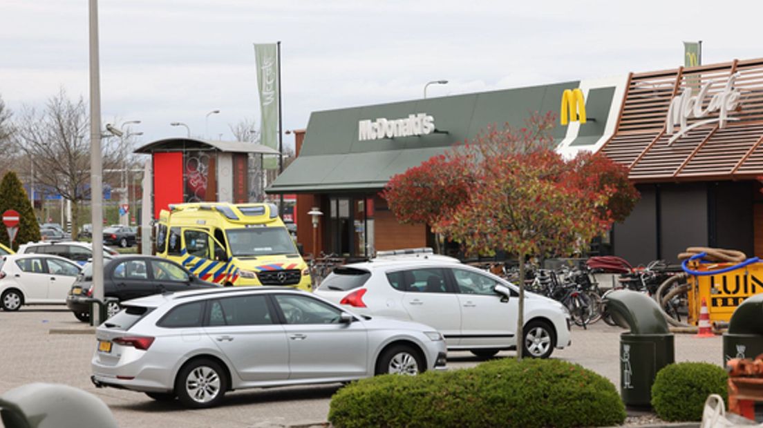 De McDonald's vestiging in Zwolle waar de dubbele moord plaatsvond