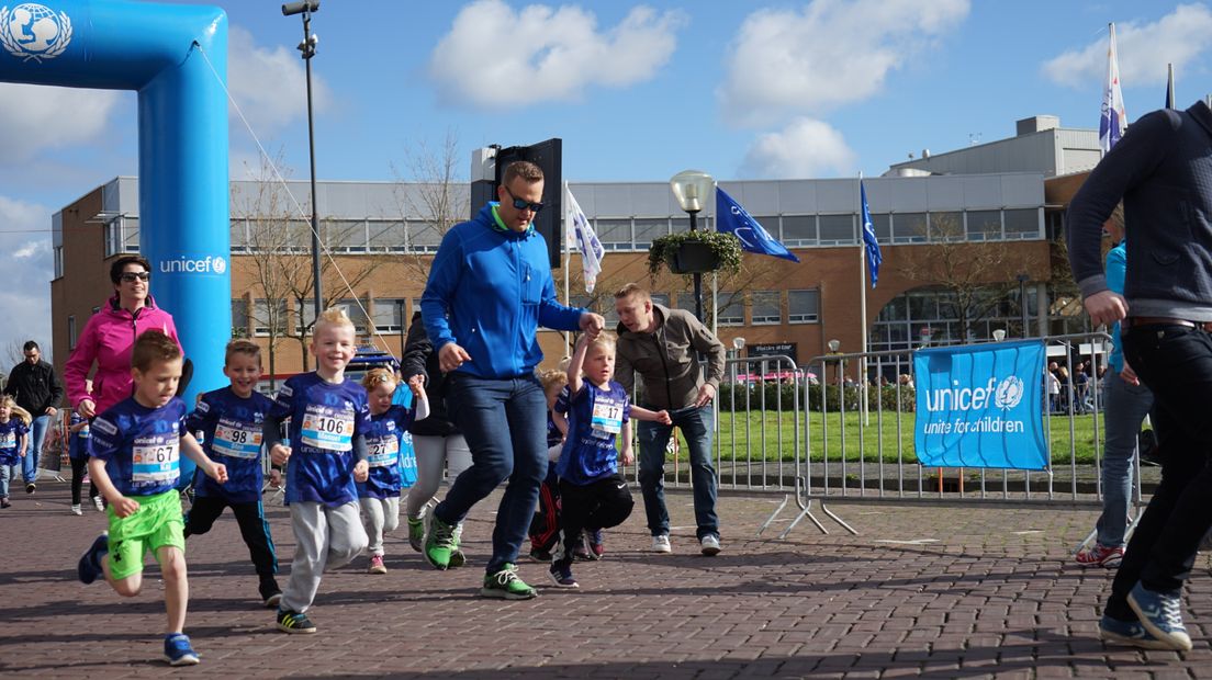 De Unicefloop (Rechten: RTV Drenthe / Kim Stellingwerf)