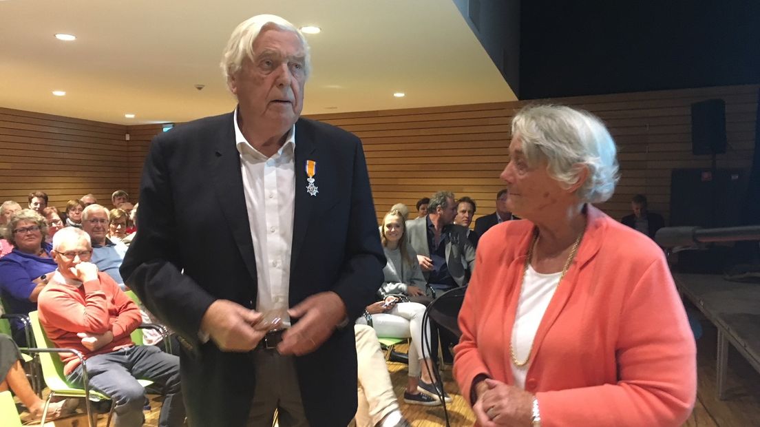 Een verbaasde Frank Puylaert in Sas van Gent