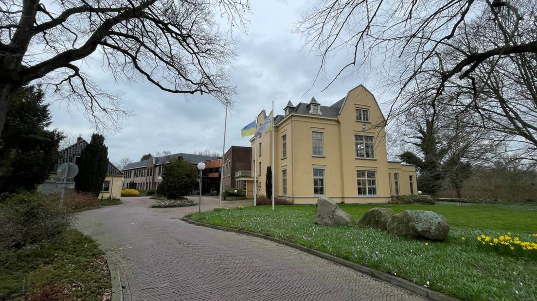 Het gemeentehuis in Leek