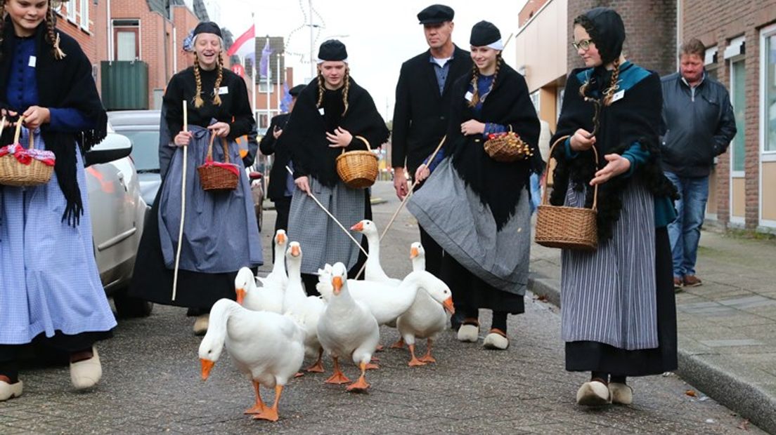 Een eigentijdse ganzenmarkt  in Coevorden? (Rechten: Van Oost media)