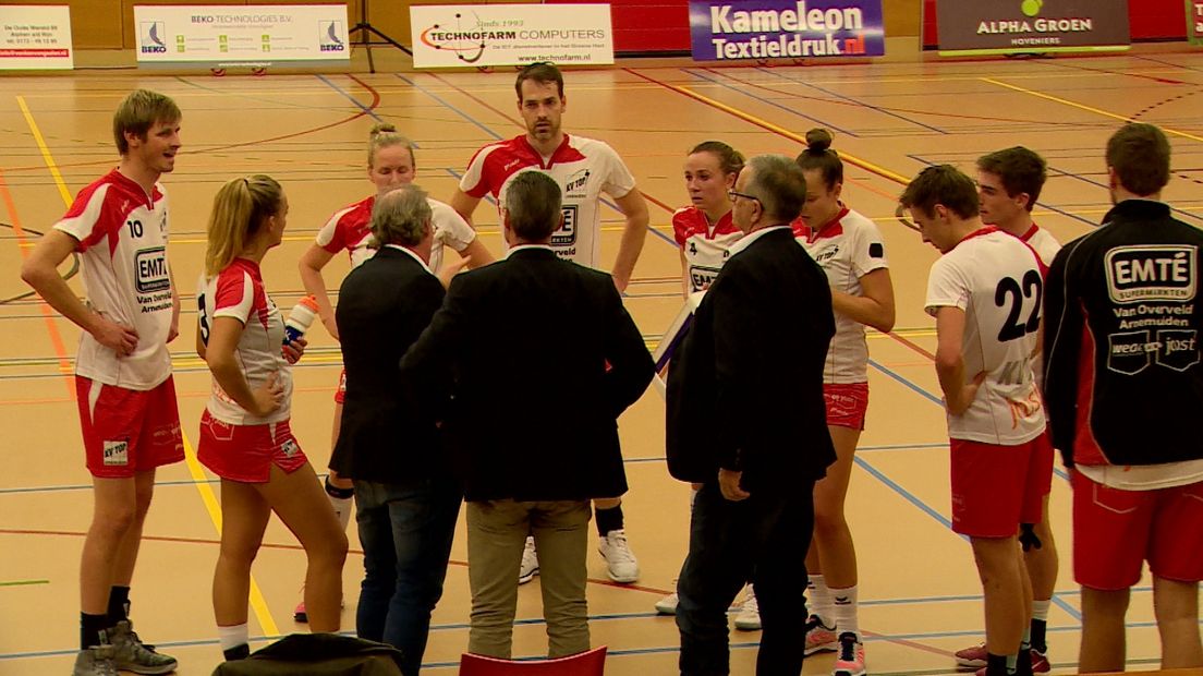 Forse nederlaag voor korfballers TOP Arnemuiden