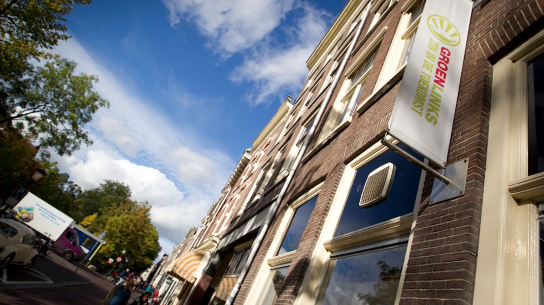 Hoofdkantoor GroenLinks in Utrecht in 2012.