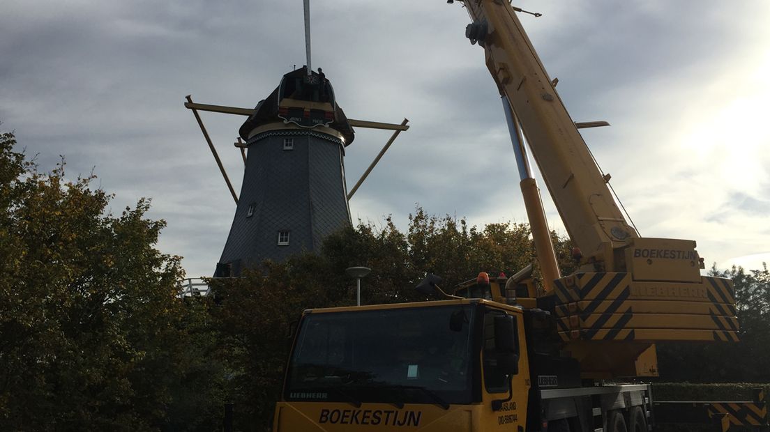 Nieuwe wieken voor Korenmolen in 's Gravezande 